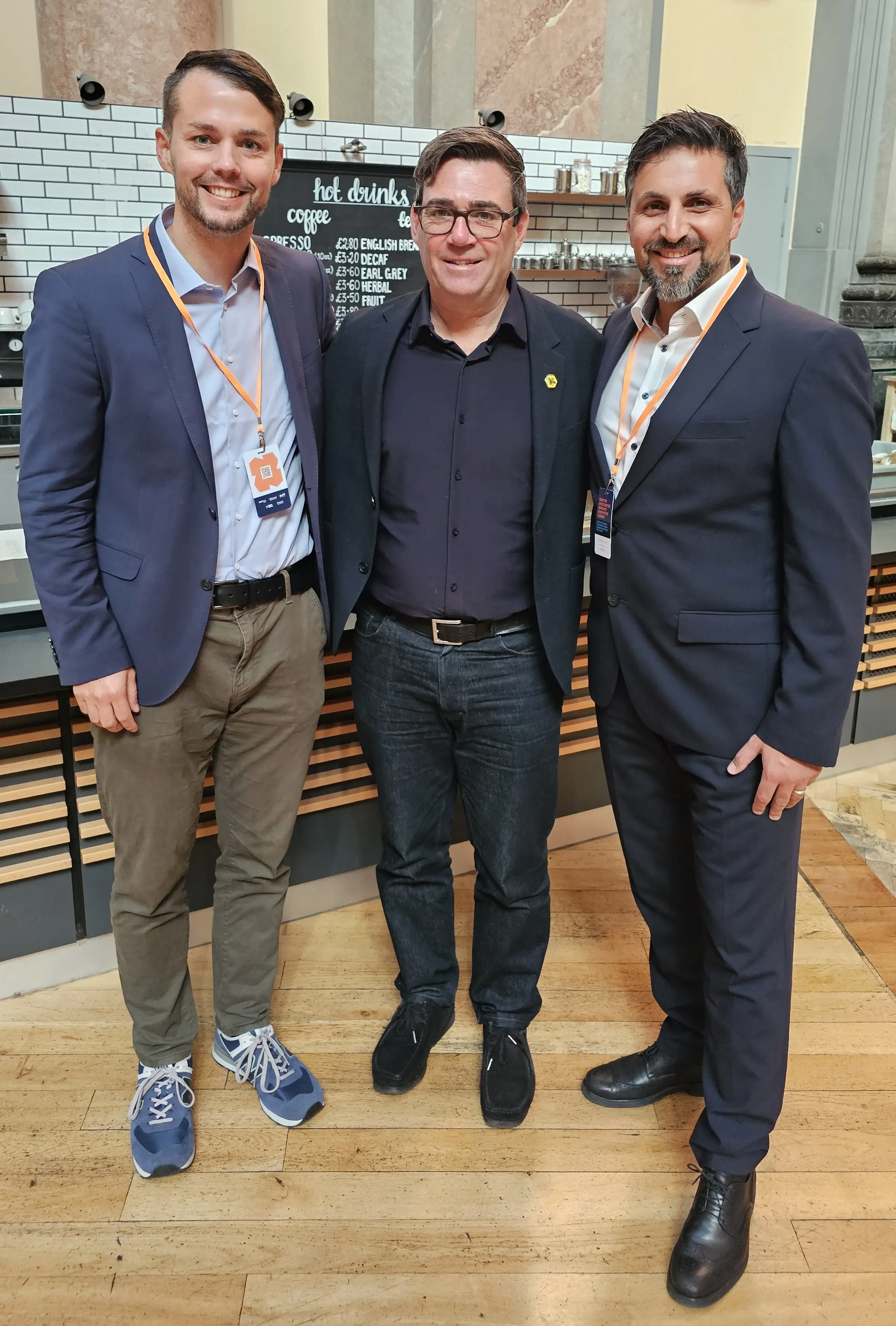 Manchester x ENTRYZERO x Innovation Summit x Mohamad Sbeiti x Andy Burnham @ Dennis Rafalski